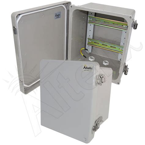 electrical enclosure with din rail|weatherproof din rail enclosure.